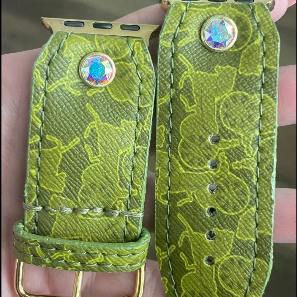 Upcycled Celine Watch Band
